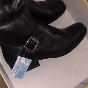 Kim Rogers Black Knee High Boots